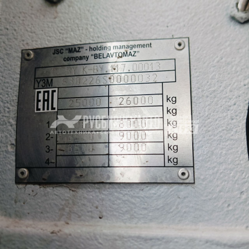 Купить КМУ МАЗ 630226 (6х6) + SOOSAN SCS736LII б/у (2025 г.в., 4 234км. 00м.ч.) (0042)-новый, на гарантии в компании Русбизнесавто - изображение 4