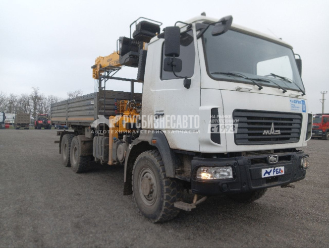 Купить КМУ МАЗ 630226 (6х6) + SOOSAN SCS736LII б/у (2025 г.в., 4 234км. 00м.ч.) (0042)-новый, на гарантии в компании Русбизнесавто - изображение 0