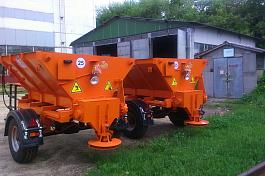 Пескоразбрасыватель полуприцепной тракторный ПРР-2,0